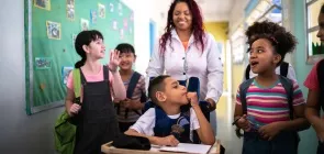 Ambiente escolar positivo